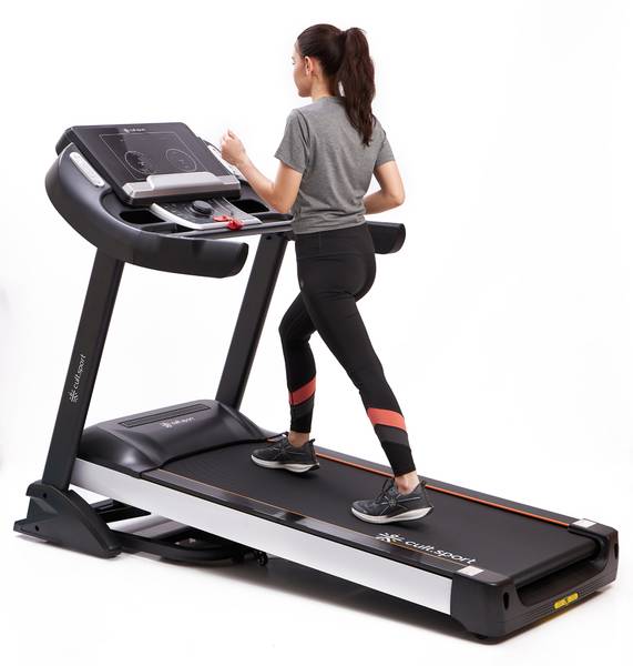 Cultsport Smartrun Dallas (7hp Peak) Max Weight:150kg, Auto Incline For Home Gym Motorized Treadmill