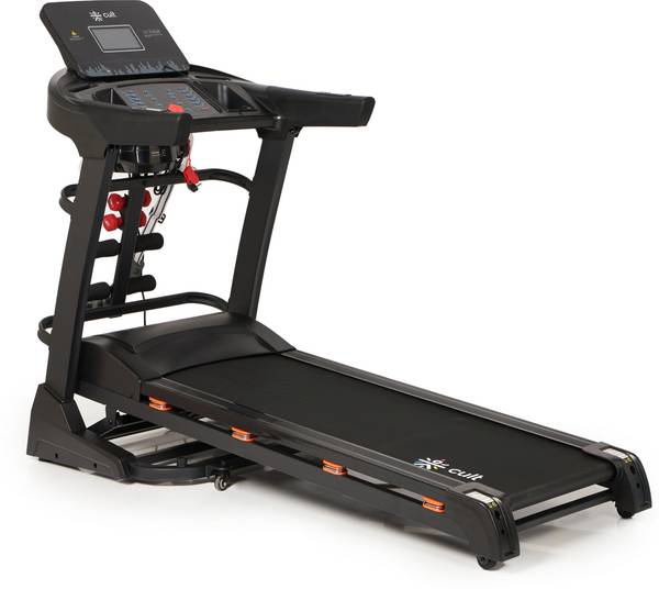 Cult M5 | 5HP Peak, Max Weight: 130kg with 15 Level Auto Incline For Home Gym Treadmill