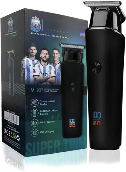 V VGR V-937 Hair & Beard for Men Trimmer 500 min Runtime 4 Length Settings