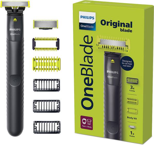 PHILIPS OneBlade QP1624/10 Grooming Kit 30 min Runtime 3 Length Settings