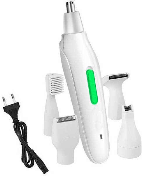 FGSS Wireless Hair Removal 5 in 1 Unisex Shavers Set Epilator Female/Male Shaving Machine Eyebrow Nose Electric Trimmer Razor Device Trimmer 60 min Ru...