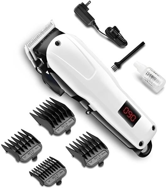 RACCOON Electric Hair Clipper Rechargeable Men's Trimmer LCD Haircut Machine Barber Fully Waterproof Trimmer 180 min Runtime 5 Length Settings