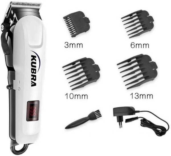 kubraa KB-309 Trimmer 120 min Runtime 4 Length Settings