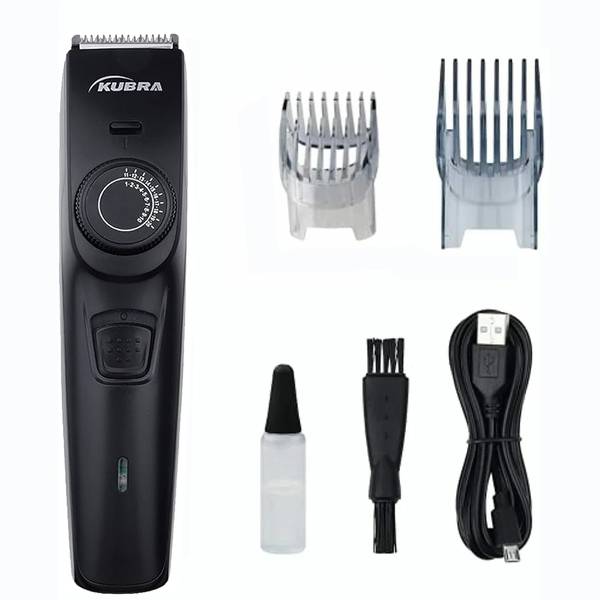Kubbra AA Kubra KB-1088 Rechargeable Cordless Hair Clipper Beard Trimmer for Men Trimmer 90 min Runtime 40 Length Settings