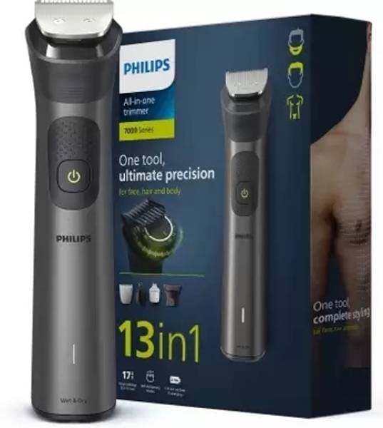 PHILIPS Grey MG7920/65 Trimmer 120 min Runtime 17 Length Settings