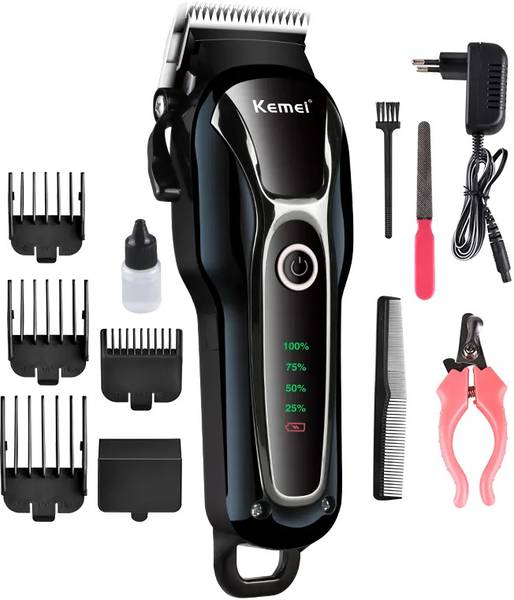 Kemei KM-1991 Trimmer 120 min Runtime 4 Length Settings