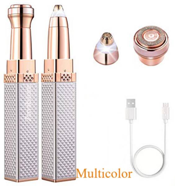 ClothyDeal 2 in 1 Premium Rechargeable Eyebrow Trimmer|Nose,Fullbody Hair Remover_6J9I6D5AS Trimmer 90 min Runtime 1 Length Settings