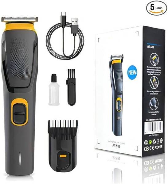 NP SERIES 509 Cordless Professional Hair Trimmer Titanium coated blade waterproof Trimmer 120 min Runtime 12 Length Settings