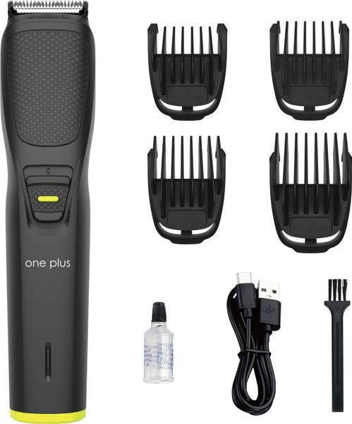 OnePlus OP 531 Cordless Professional Hair Trimmer For Men waterproof Trimmer 120 min Runtime 4 Length Settings