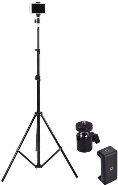SURYAKUSH 2.1m professional tripod with clip in low price Monopod Kit, Tripod Kit, Tripod Ball Head