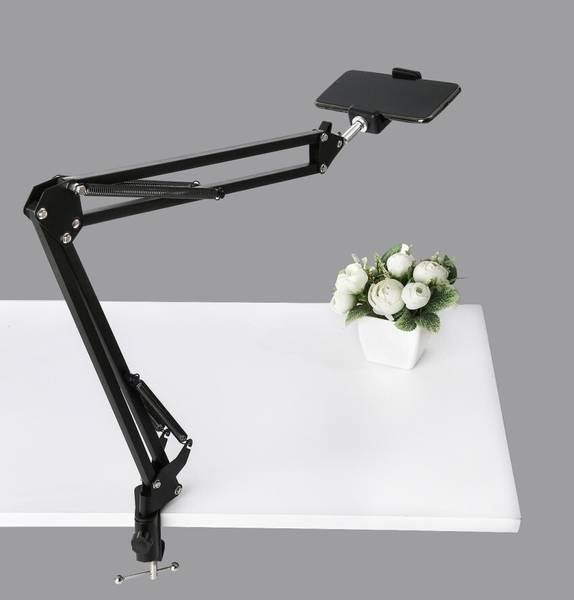 Wreskart Tabletop Overhead Tripod Mobile Holder with 360 Rotate for Cooking Sketch Videos Tripod Kit