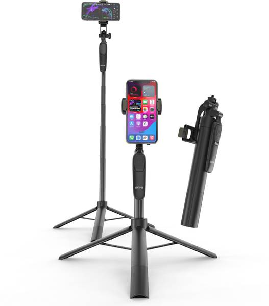 SKYVIK SIGNIPOD Flex 360 Selfie stick with Bluetooth Remote for Vlogging Youtube Insta Tripod