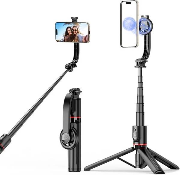 RETRACK L20 Magnetic Absorption Phone Holder Aluminum Extendable Selfie Stick FOR IPHONE Tripod