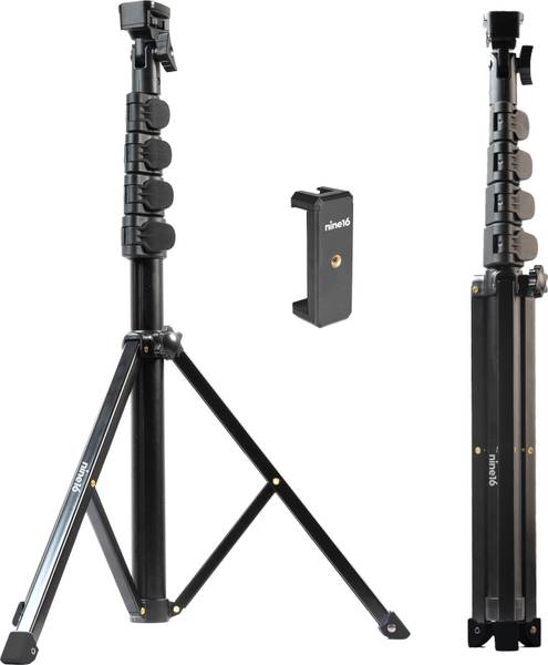 nine16 Axis Tripod Stand with Phone Holder for Ringlight, Mobile, Camera, Photography Tripod, Tripod Kit