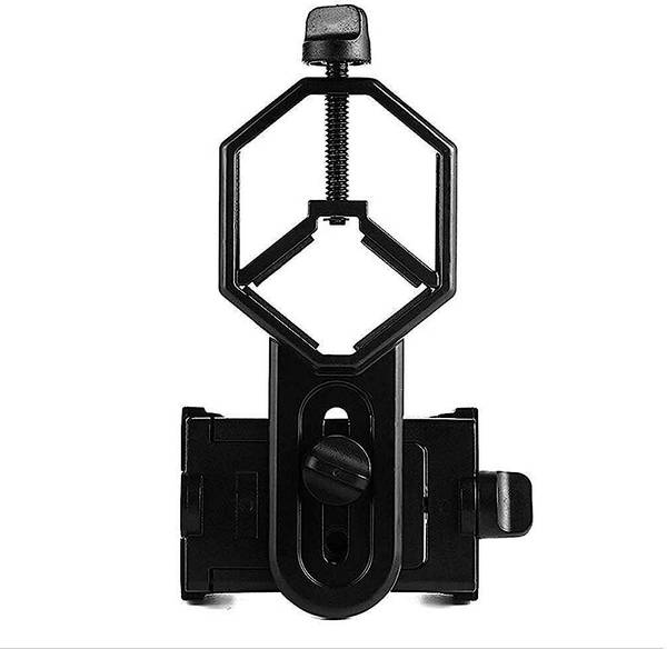 Verilux Metal Telescope Spotting Scope Camera Mobile Phone Mount Holder Bracket Clip Tripod