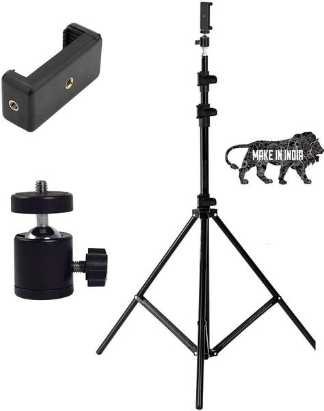 FITRIC 7 Feet Portable Adjustable Tripod Stand Tripod