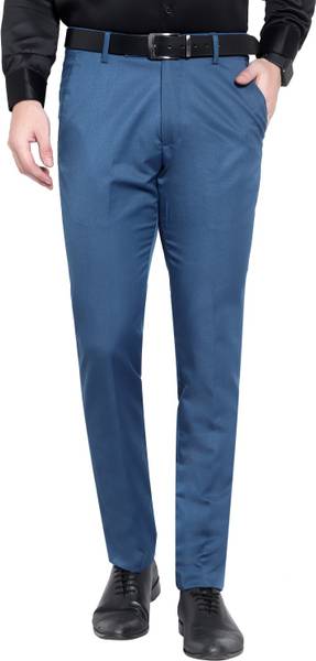 UpToDate Fashion Regular Fit Men Blue Trousers