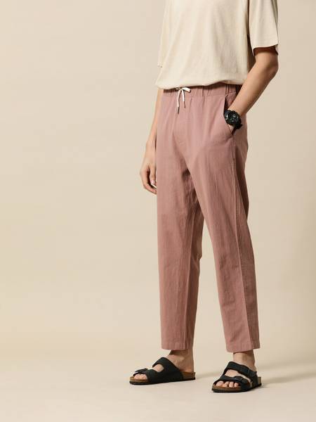 Mr Bowerbird Regular Fit Men Brown Trousers
