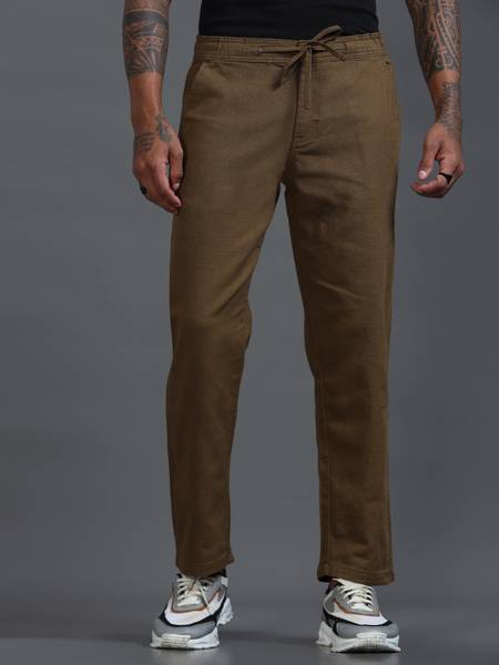 Roadster Relaxed Men Multicolor Trousers