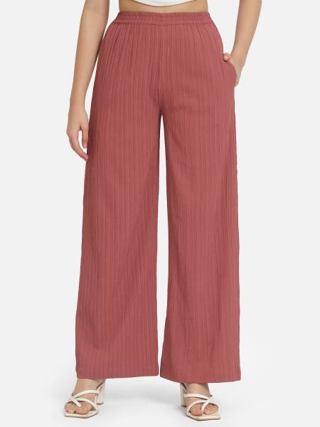 ALL WAYS YOU Regular Fit Women Pink Trousers