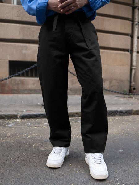 Powerlook Regular Fit Men Black Trousers