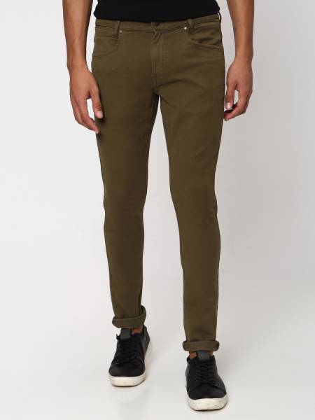 MUFTI Skinny Men Green Jeans