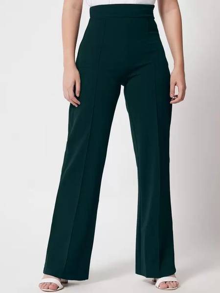 TYKUN Regular Fit Women Multicolor Trousers