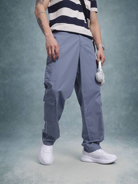 Roadster Loose Fit Men Blue Trousers