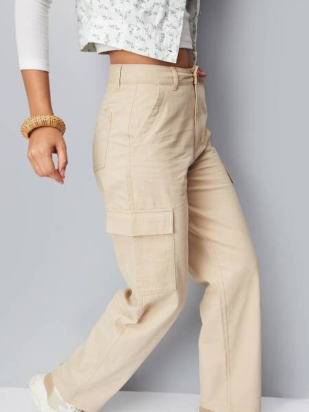 Slim Fit Flat-Front Cargo Pants - Price History
