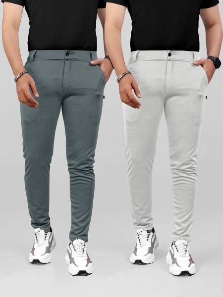 METRONAUT Regular Fit Men Grey, Grey Trousers
