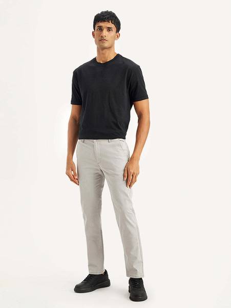 LEVI'S Slim Fit Men Grey Trousers