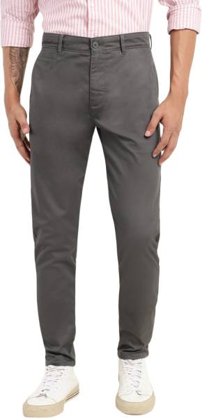 LEVI'S Slim Fit Men Grey Trousers