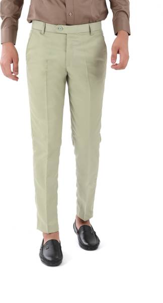 The DS Tapered Men Light Green Trousers