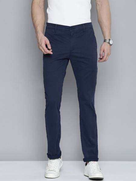 LEVI'S Slim Fit Men Blue Trousers