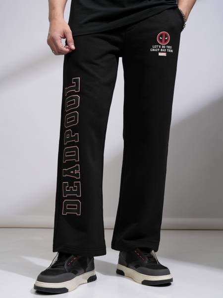 HIGHLANDER Straight Fit Men Black Trousers