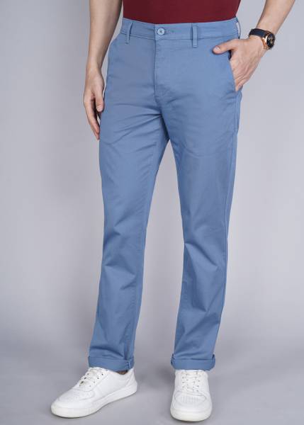 LEVI'S Slim Fit Men Blue Trousers