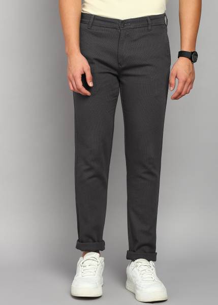 KILLER Slim Fit Men Grey Trousers