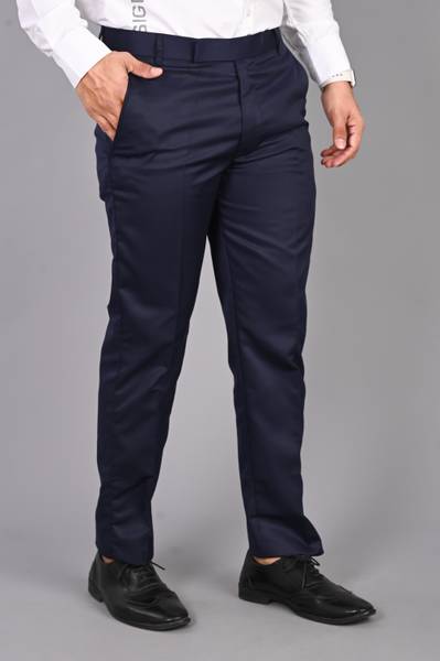 FUBAR Regular Fit Men Blue Trousers