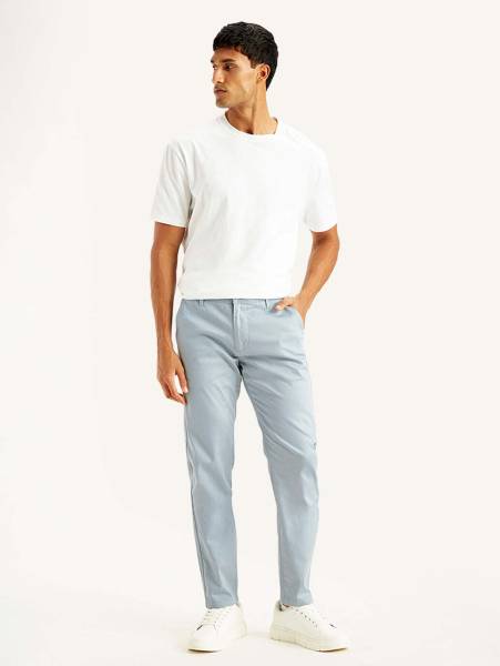 LEVI'S Tapered Men Blue Trousers