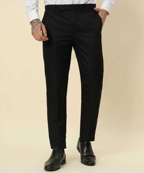ananta fashion Comfort Fit Men Black Trousers