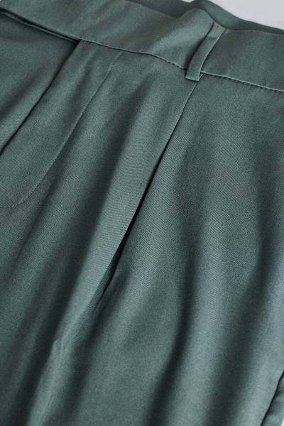 Snitch Relaxed Men Green Trousers