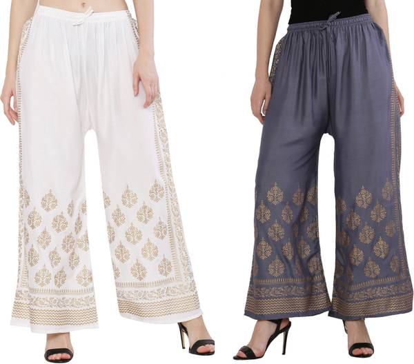 Stigma Relaxed Women Green Trousers