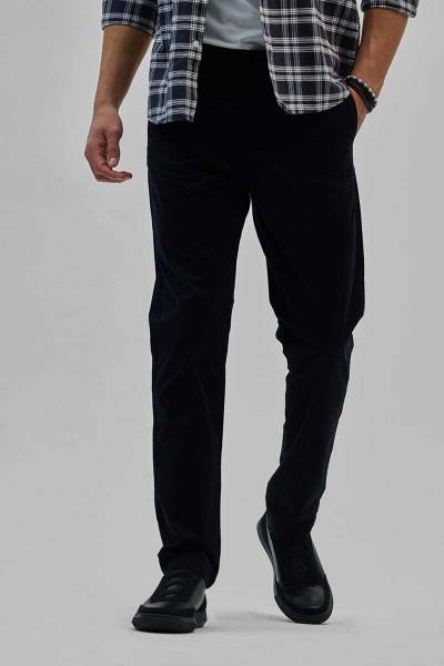 Snitch Slim Fit Men Blue Trousers
