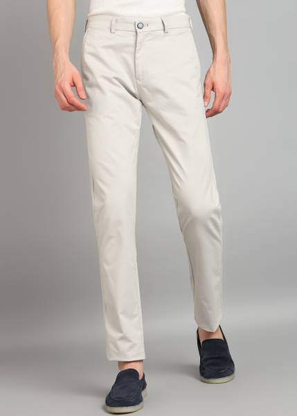 KILLER Slim Fit Men Light Blue Trousers