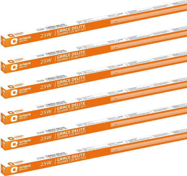 Orient Electric Grace Delite Ultra Slim 25W Batten, Highly Efficient &Surge Protection 25 W 110 cm Tube Light