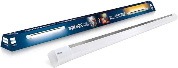 PHILIPS Twinglow Straight Linear LED Tube Light White, Yellow,Pack of 1 Straight Linear LED Tube Light