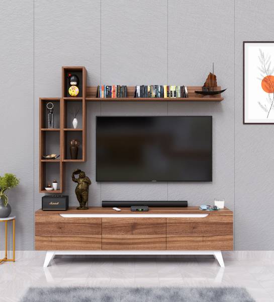 Spyder Craft Matte Finish TV Entertainment Unit Tv Stand And Decore Engineered Wood TV Entertainment Unit