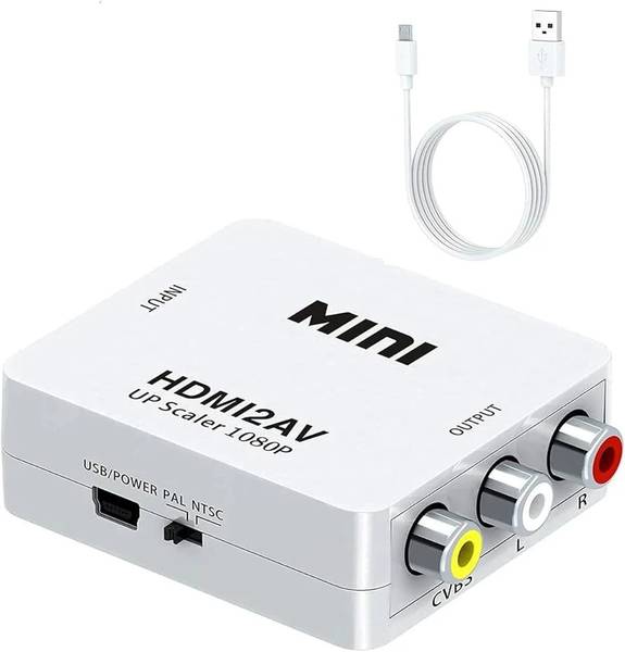 TrustEdge TV-out Cable HDMI to RCA HDMI to AV HDMI to 3RCA CVBS AV Composite Video Audio Converter