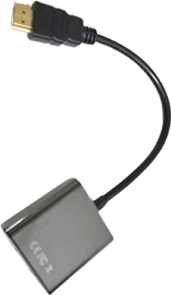Smart Products TV-out Cable HDMI TO VGA CONVERTER ADAPTER (BLACK)