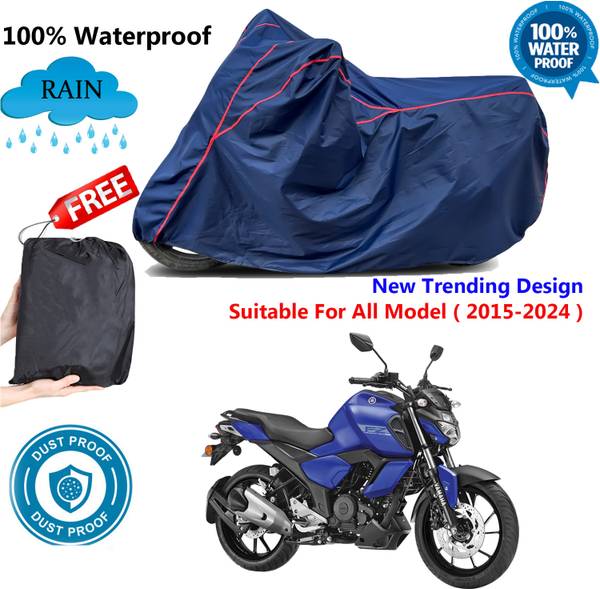 AutoGalaxy Waterproof Two Wheeler Cover for Yamaha Price History